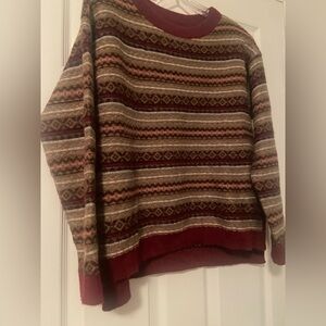 Massimo Dutti Italian Yarn Sweater size Small